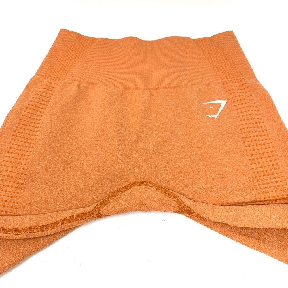 Gymshark Vital Seamless Marled Apricot Leggings Active Sport Pants Small - Picture 9 of 15